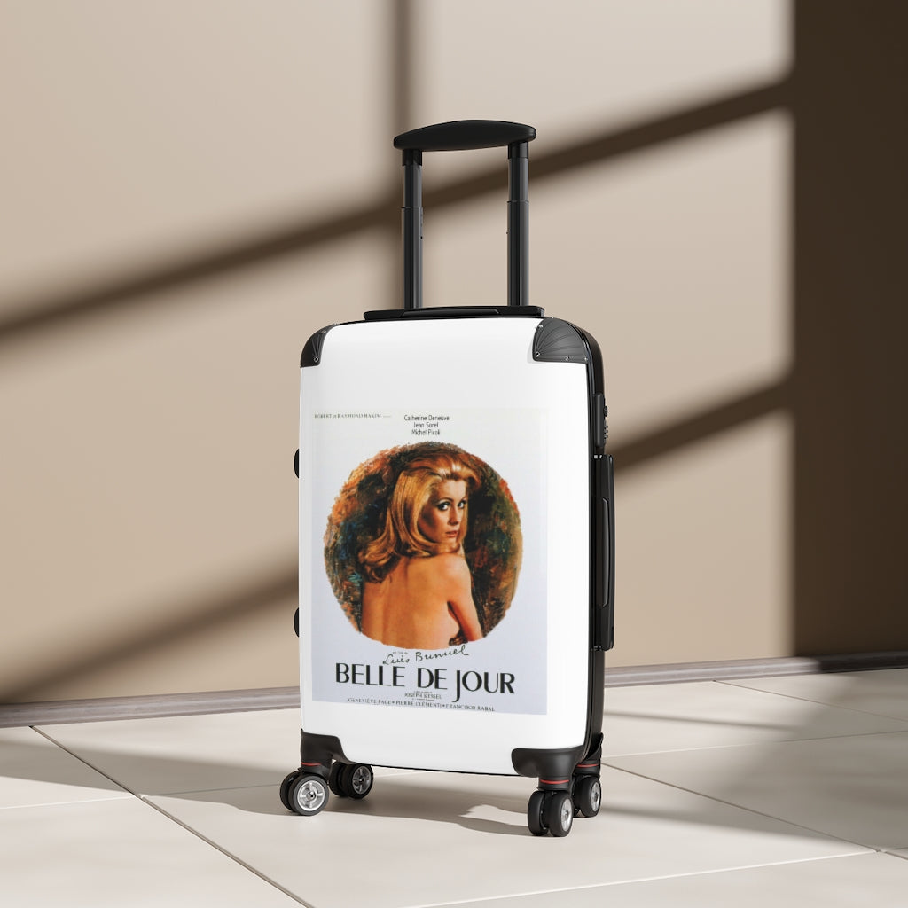 Geotrott Belle De Jour Movie Poster Collection Cabin Suitcase Extended Storage Adjustable Telescopic Handle Double Wheeled Polycarbonate Hard-Shell Built-In Lock