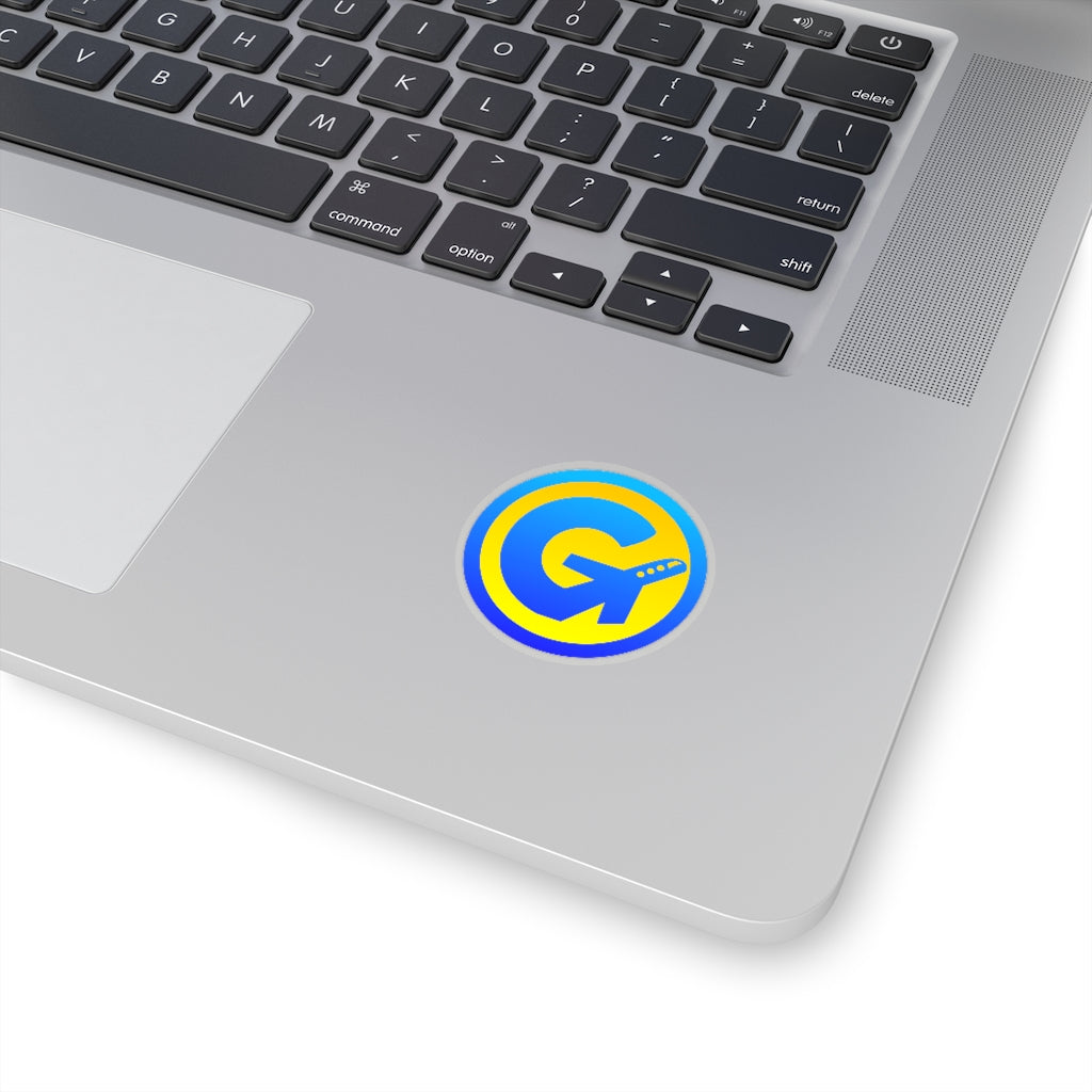 Getrott Logo Kiss-Cut Stickers-Paper products-Geotrott