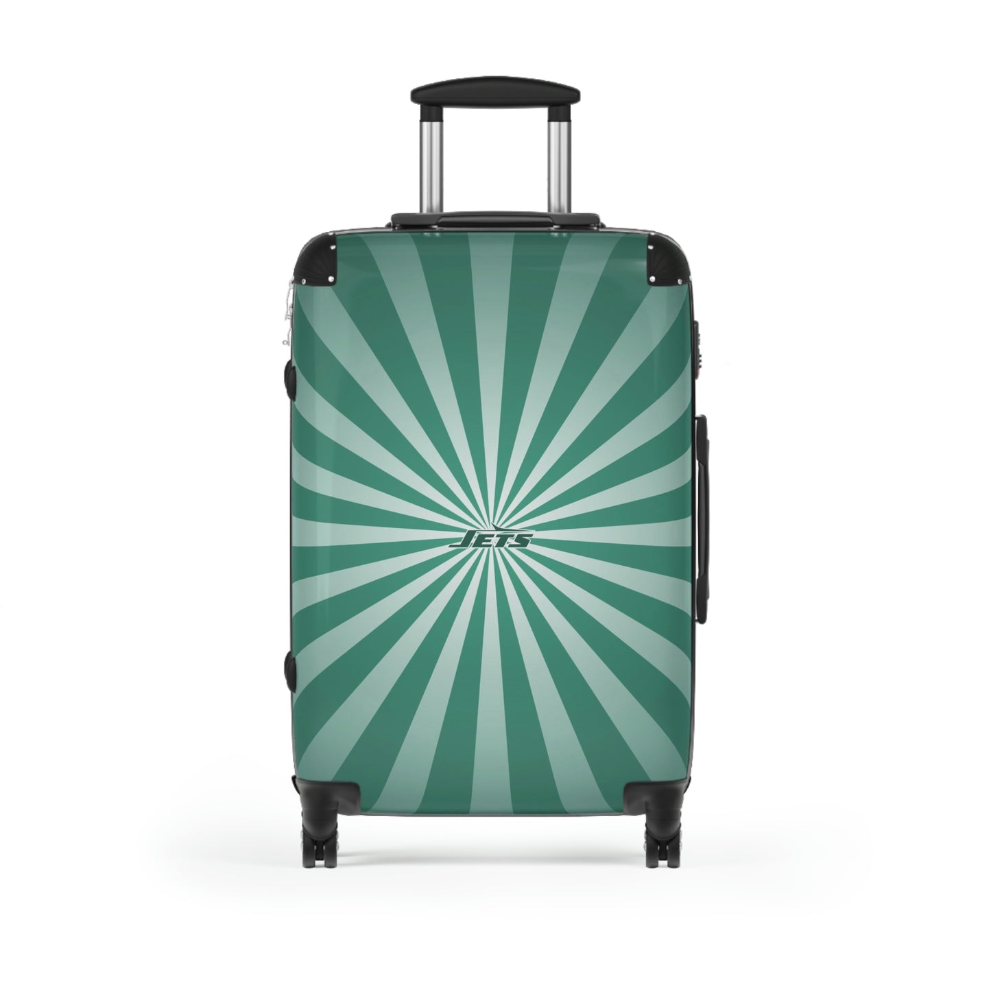 Geotrott New York Jets National Football League NFL Team Logo Cabin Suitcase Rolling Luggage Checking Bag-Bags-Geotrott
