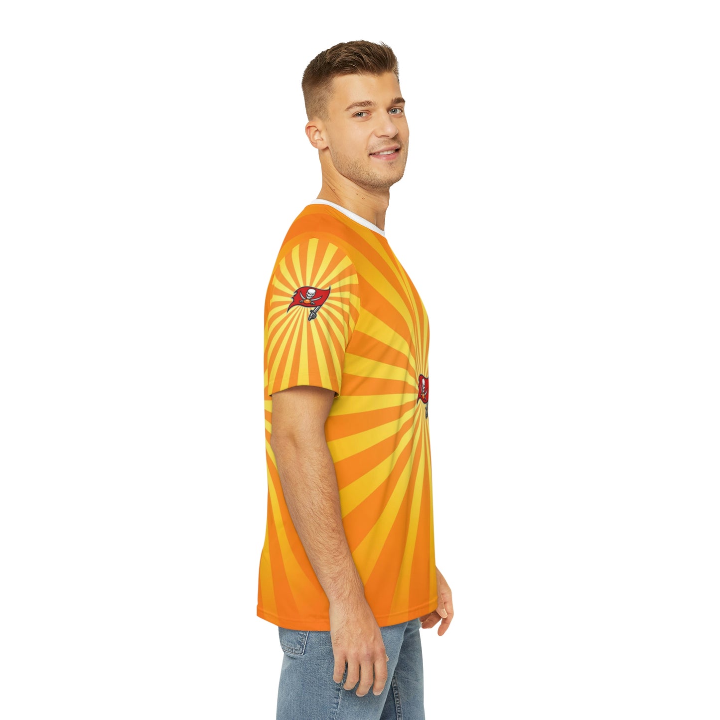 Geotrott NFL Men's Polyester All Over Print Tee T-Shirt-All Over Prints-Geotrott