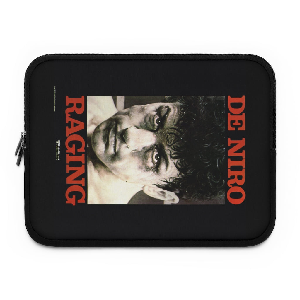 Geotrott Raging Movie Poster White Laptop Sleeve