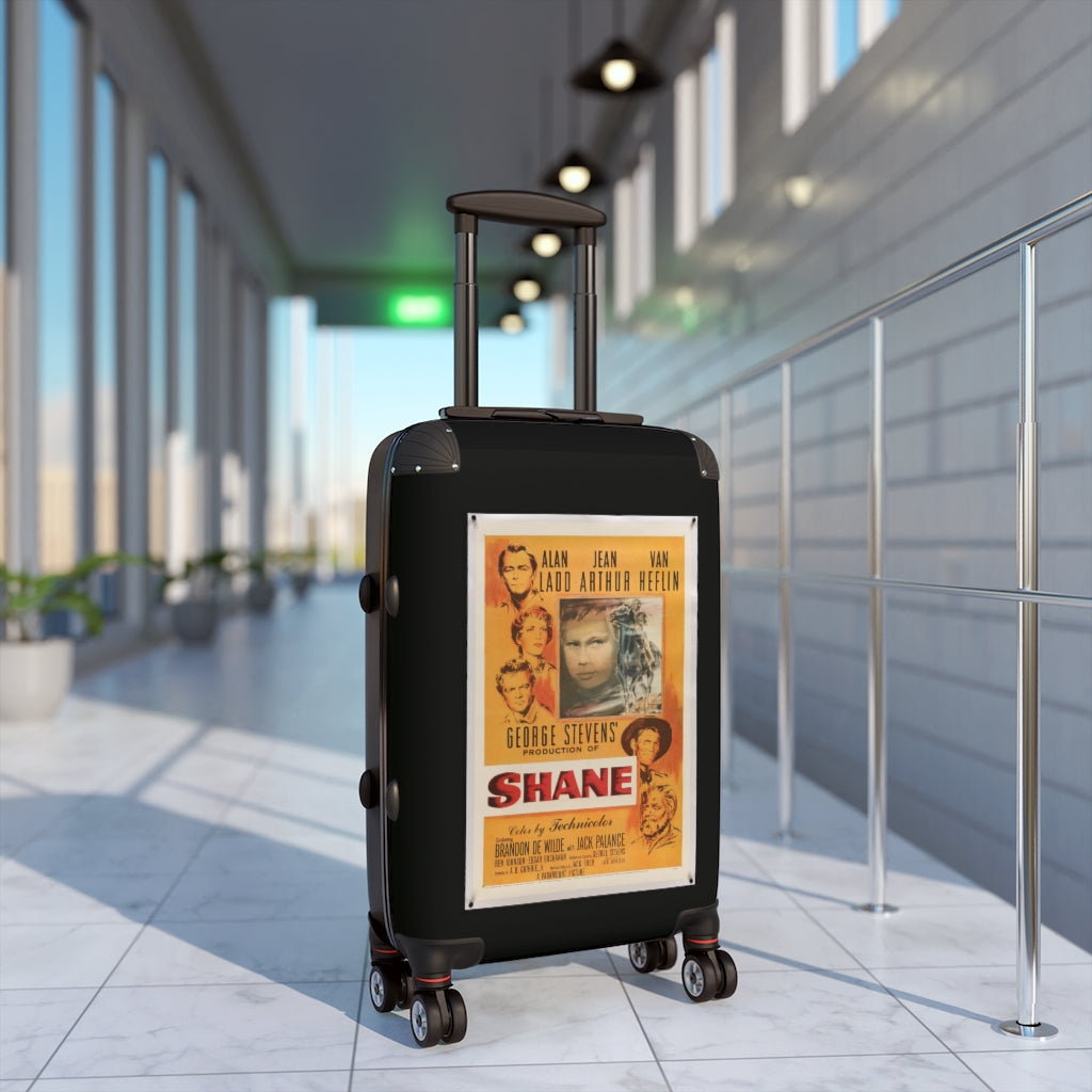 Geotrott Shane Movie Poster Collection Cabin Suitcase Extended Storage Adjustable Telescopic Handle Double wheeled Polycarbonate Hard-shell Built-in Lock-Bags-Geotrott