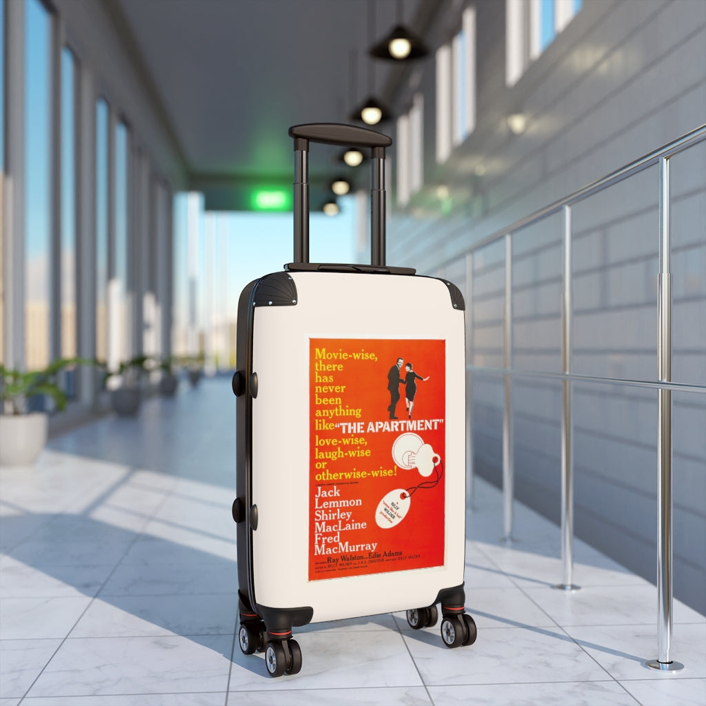 Geotrott The Apartment Movie Poster Collection Cabin Suitcase Extended Storage Adjustable Telescopic Handle Double Wheeled Polycarbonate Hard-Shell Built-In Lock