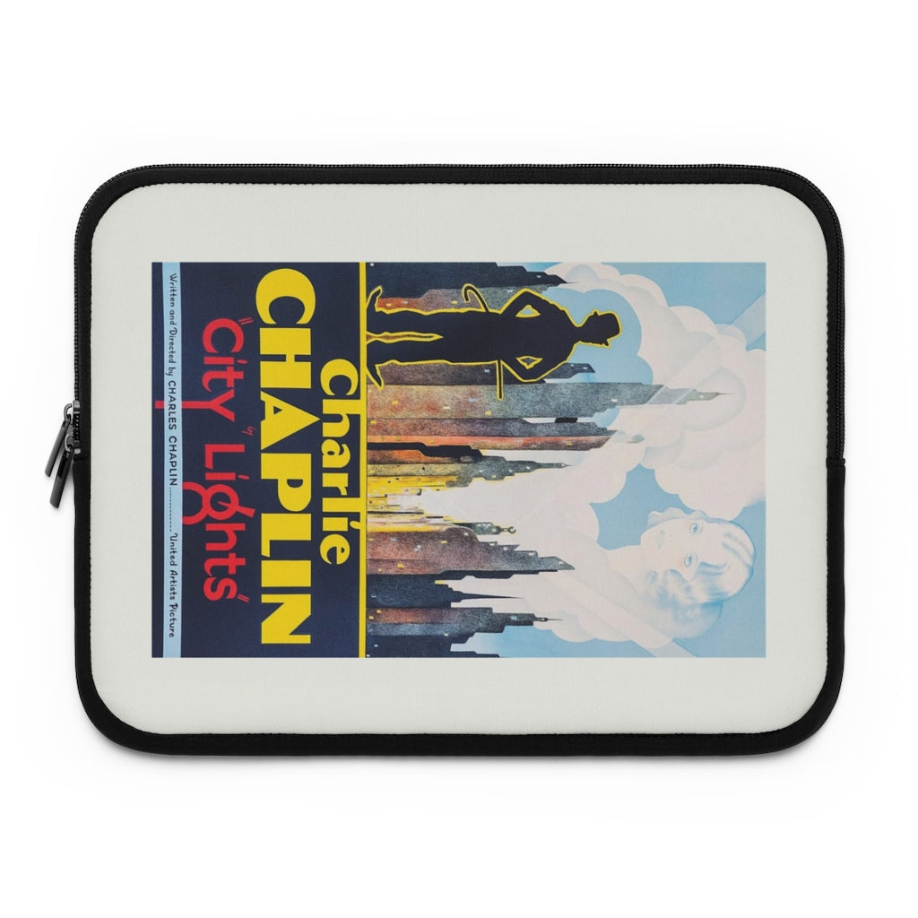 Geotrott City Lights Movie Poster Laptop Sleeve
