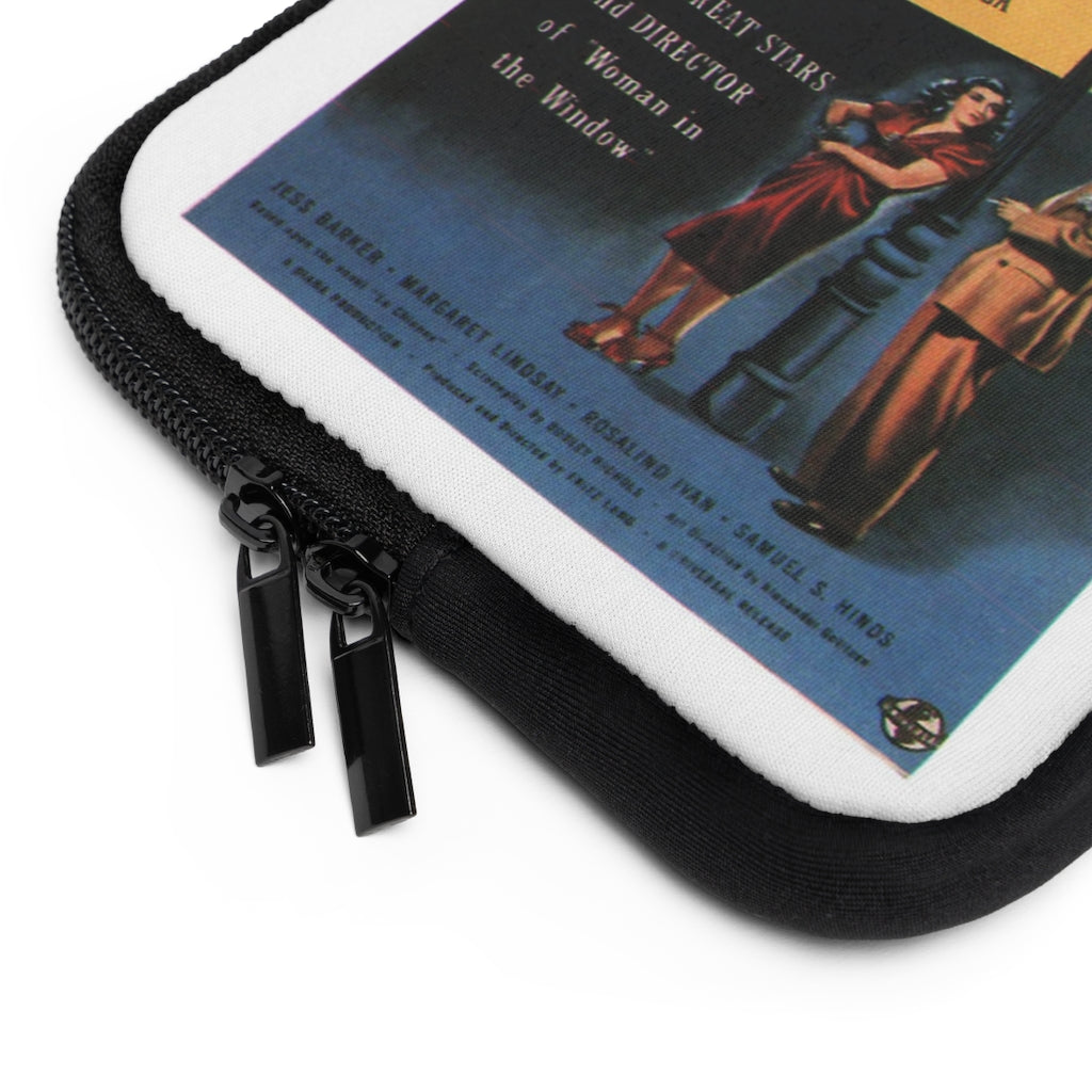 Geotrott Scarlet Street Movie Poster Laptop Sleeve
