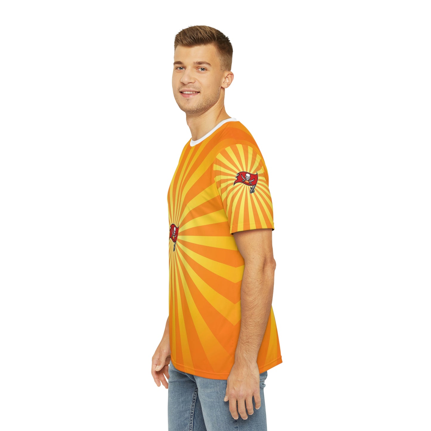 Geotrott NFL Men's Polyester All Over Print Tee T-Shirt-All Over Prints-Geotrott