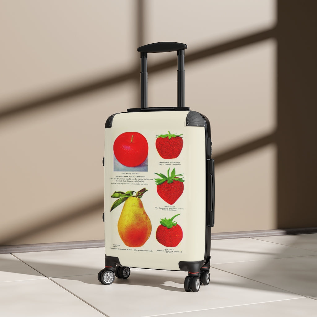 Getrott Rome Apple Strawberry Mastodon Chesapeake Bartlett Pear WM Belt Farm Collection Cabin Suitcase Extended Storage Adjustable Telescopic Handle Double wheeled Polycarbonate Hard-shell Built-in Lock-Bags-Geotrott