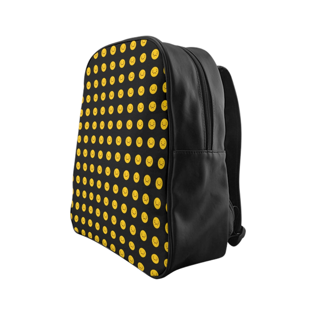 Getrott Emojis Tired Face Padded Backpack Carry-On Travel Check Luggage 4-Wheel Spinner Suitcase Bag Multiple Colors and Sizes