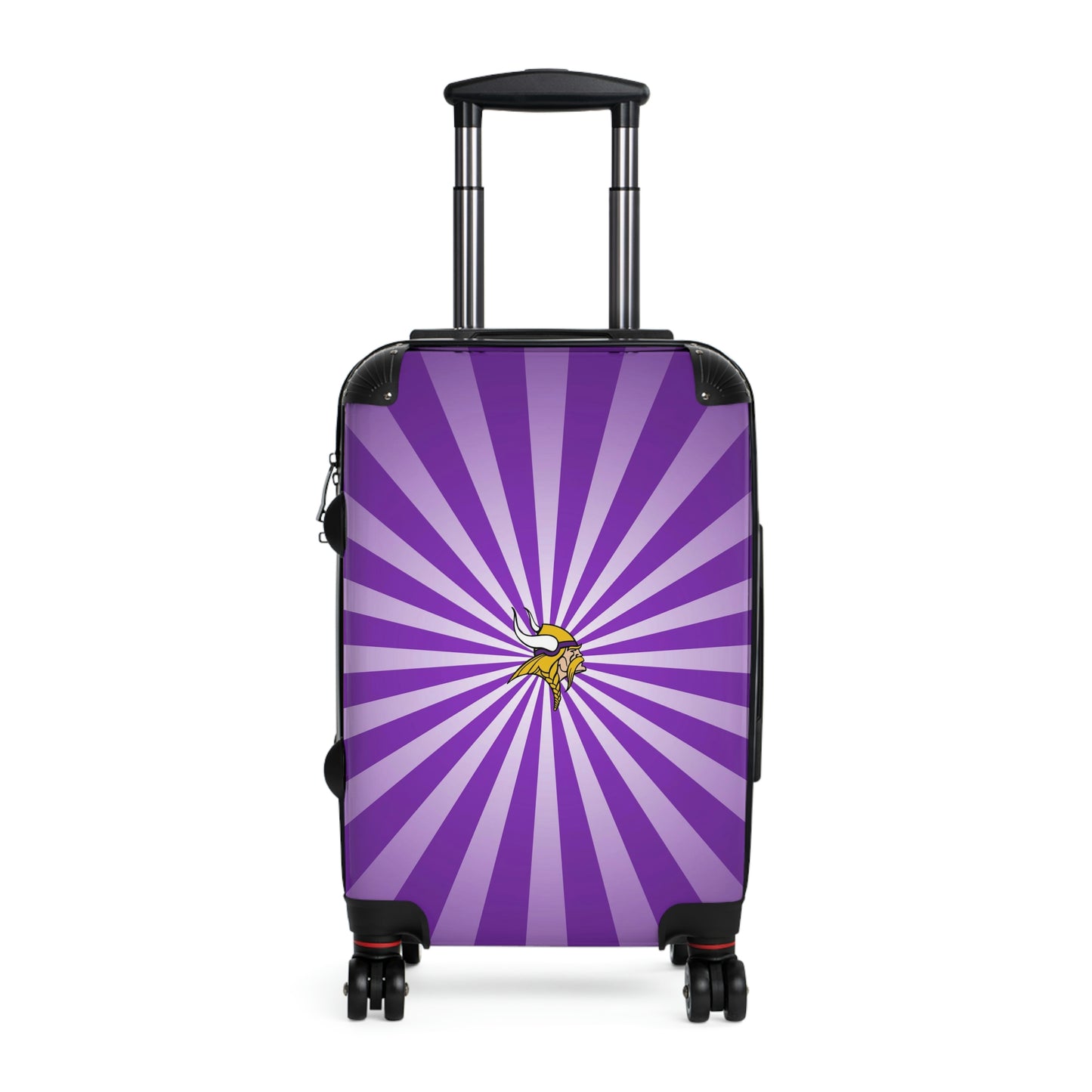 Geotrott Minesota Vikings National Football League NFL Team Logo Cabin Suitcase Rolling Luggage Checking Bag-Bags-Geotrott