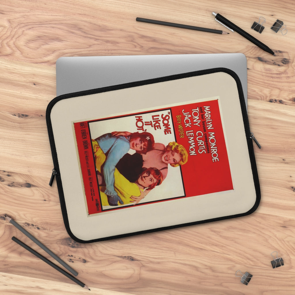 Geotrott Some Like It Hot Movie Poster Laptop Sleeve