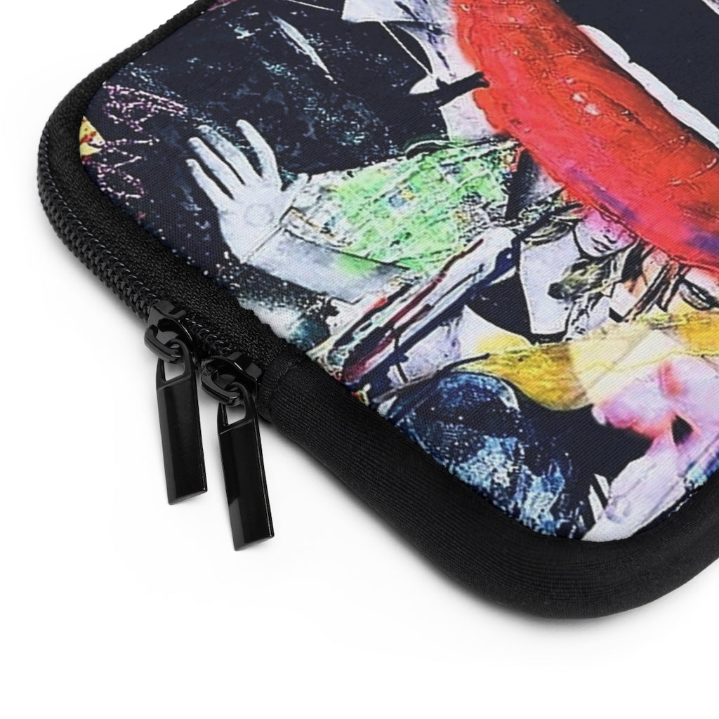 Getrott Eddy Bogaert Graffity Art Red Lips Laptop Sleeve-Laptop Sleeve-Geotrott