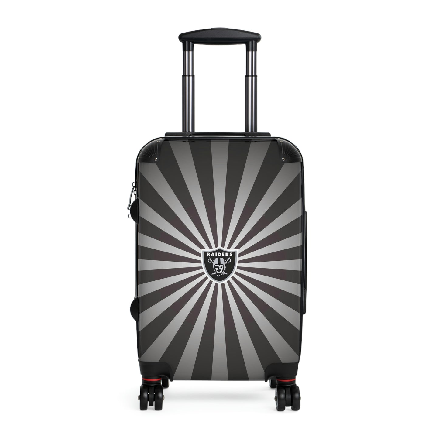Geotrot Las Vegas Raiders National Football League Nfl Team Logo Cabin Suitcase Rolling Luggage Checking Bag