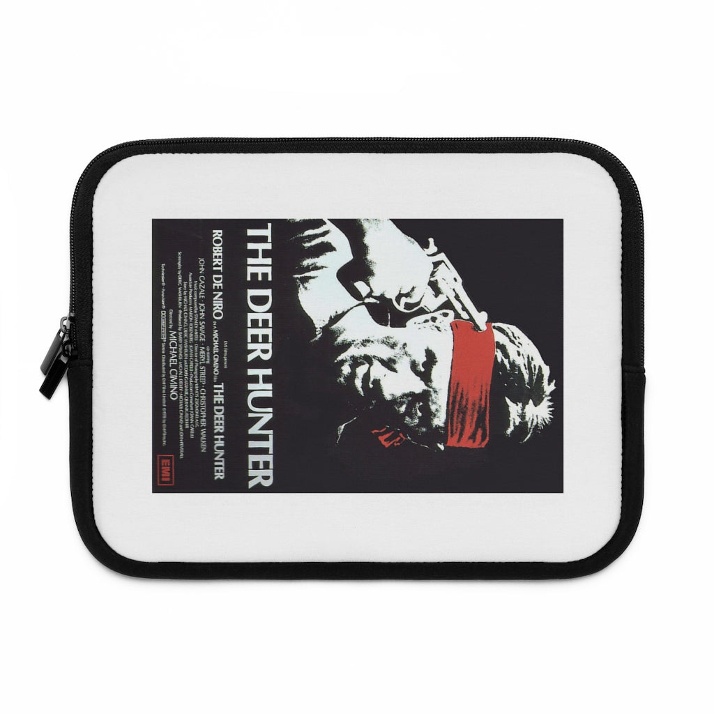 Geotrott The Deer Hunter Movie Poster Red Laptop Sleeve