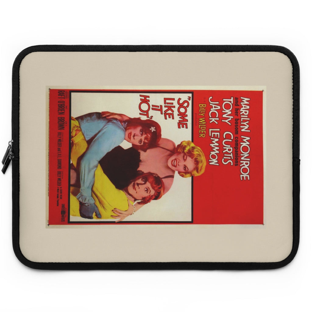 Geotrott Some Like It Hot Movie Poster Laptop Sleeve