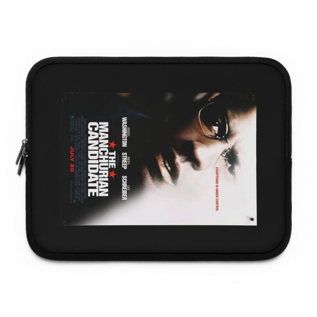 Geotrott The Manchurian Candidate Movie Poster Laptop Sleeve