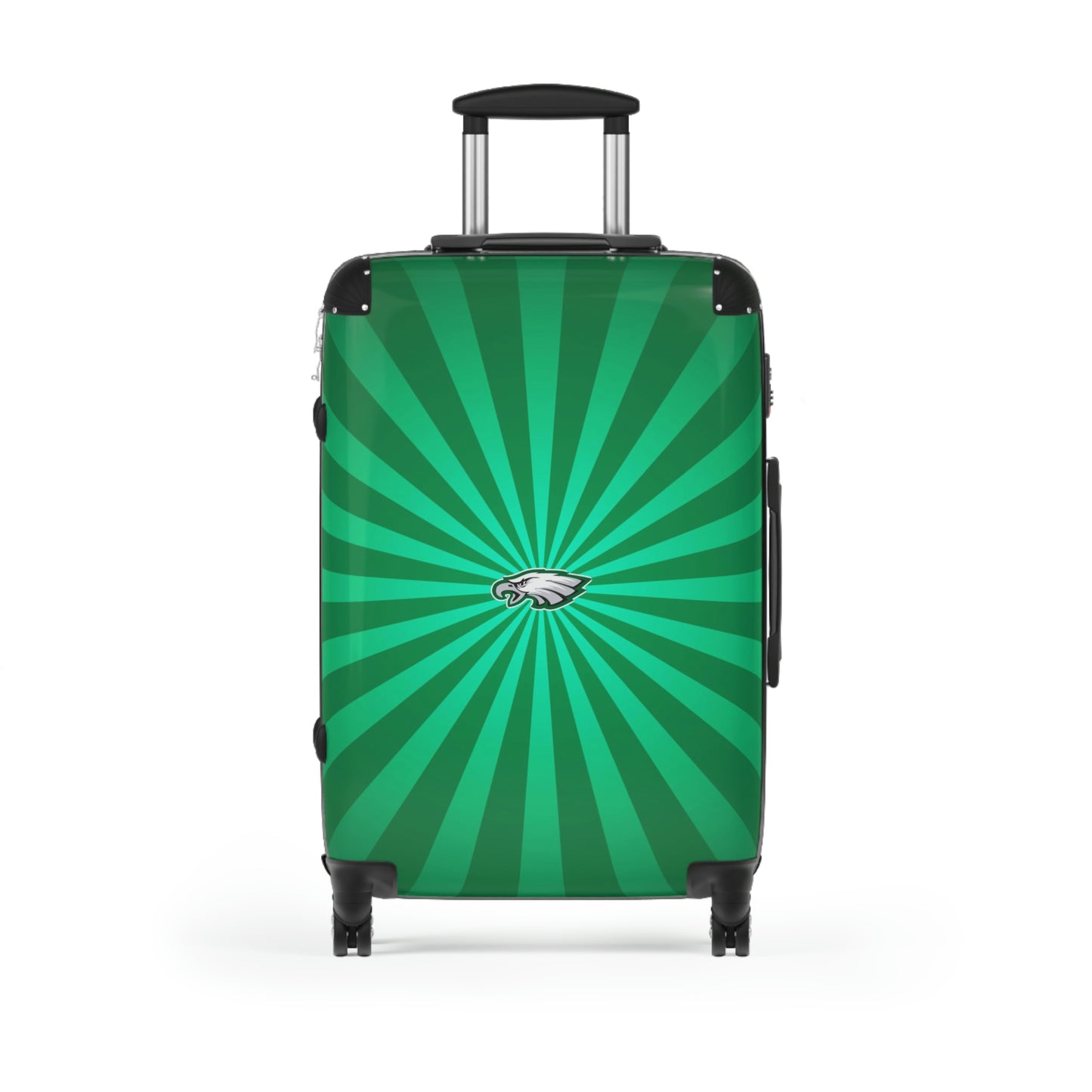 Geotrott Philadelphia Eagles National Football League Nfl Team Logo Cabin Suitcase Rolling Luggage Checking Bag
