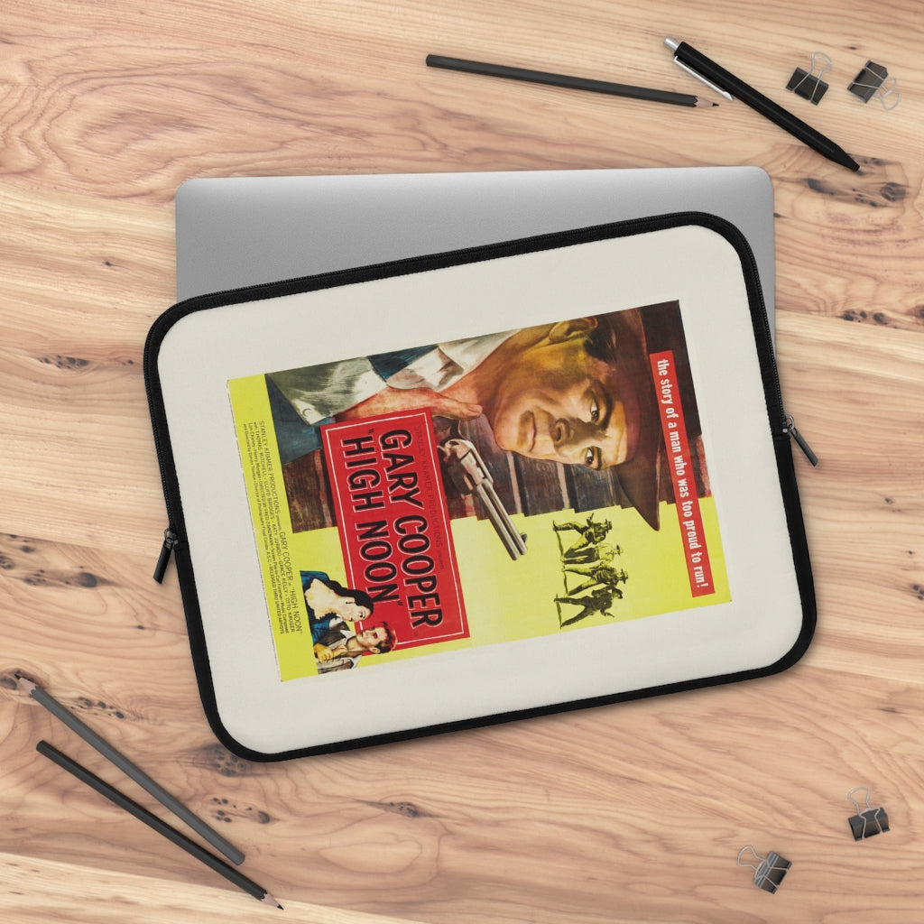 Geotrott High Noon Movie Poster Laptop Sleeve