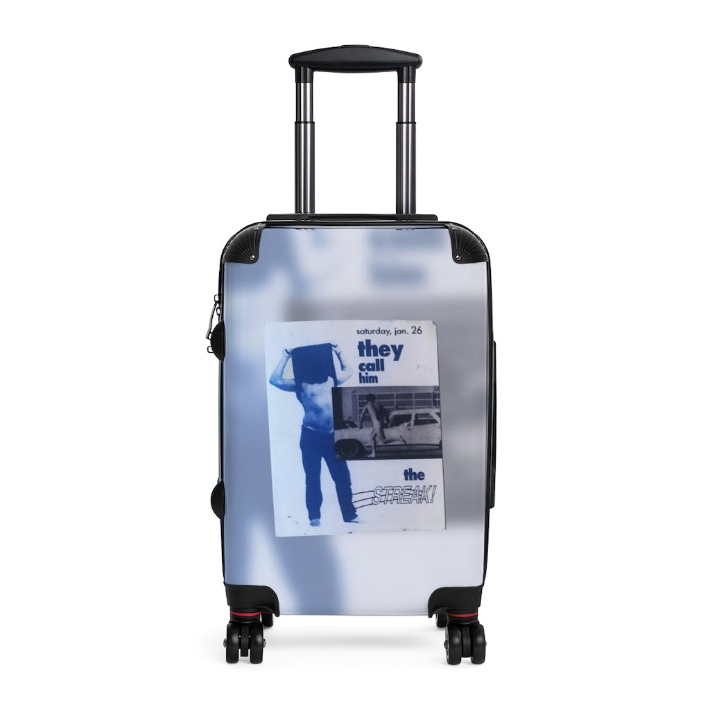 Geotrott They Call Him The Streak Party Flyer Nyc Saturday January 26Th Cabin Suitcase Extended Storage Adjustable Telescopic Handle Double Wheeled Polycarbonate Hard-Shell Built-In Lock