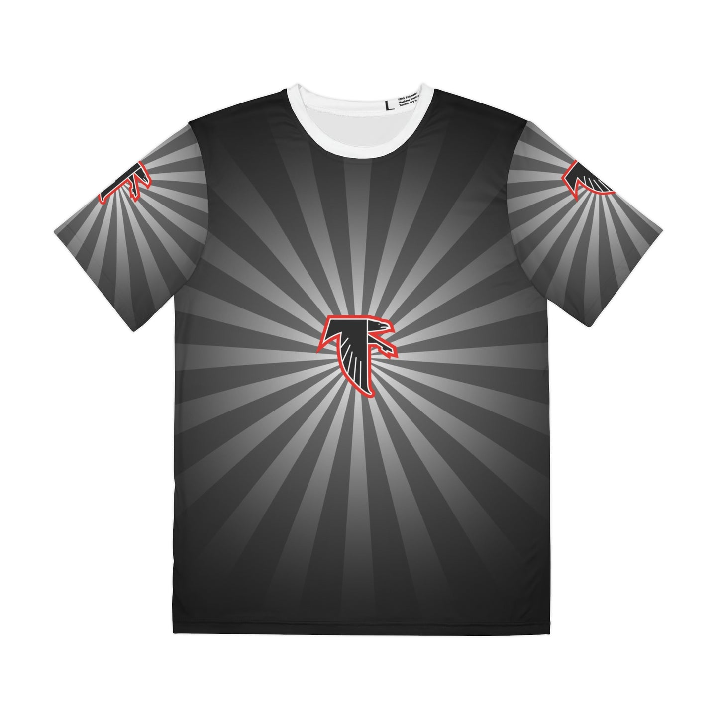 Geotrott NFL Atlanta Falcons Men's Polyester All Over Print Tee T-Shirt-All Over Prints-Geotrott