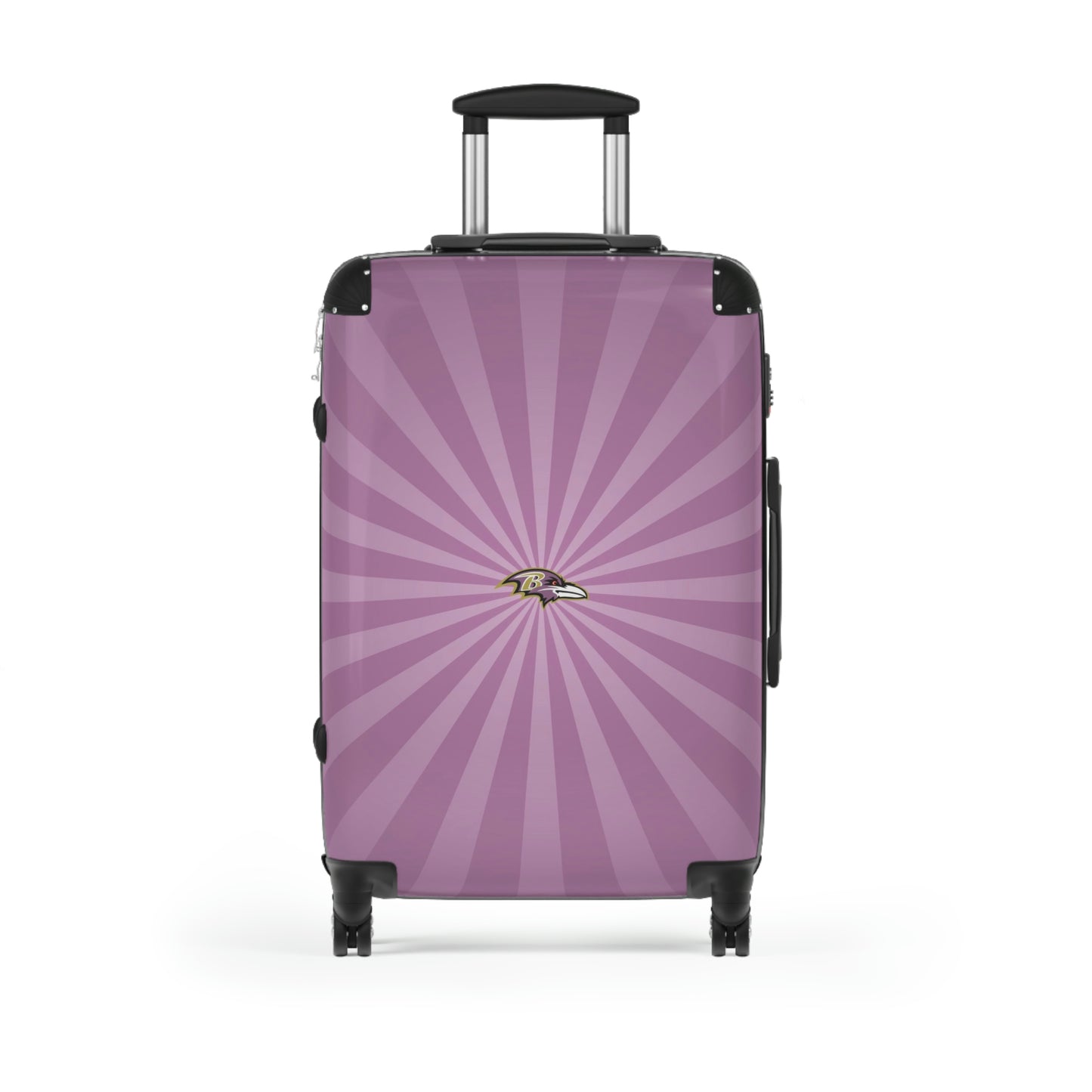 Geotrott Baltimore Ravens National Football League Nfl Team Logo Cabin Suitcase Rolling Luggage Checking Bag