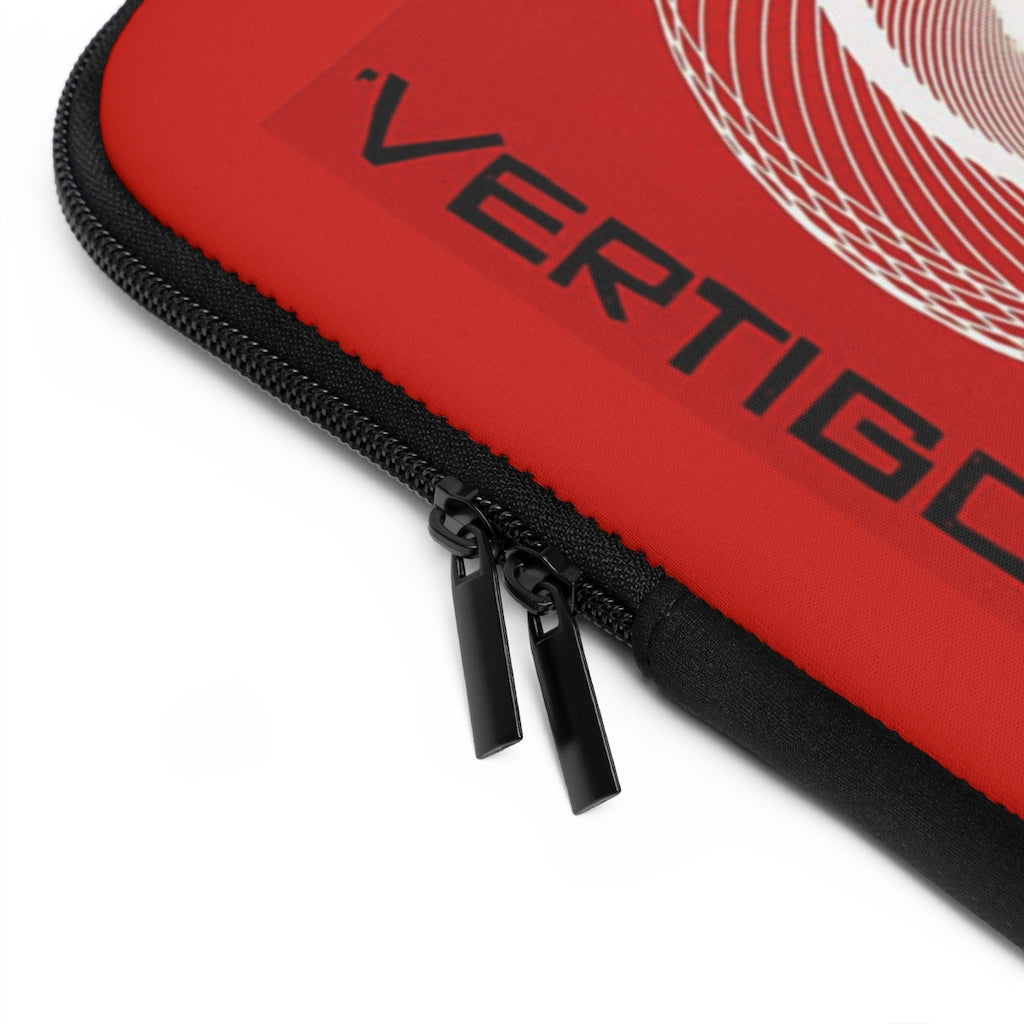 Geotrott Vertigo Movie Poster Red Laptop Sleeve