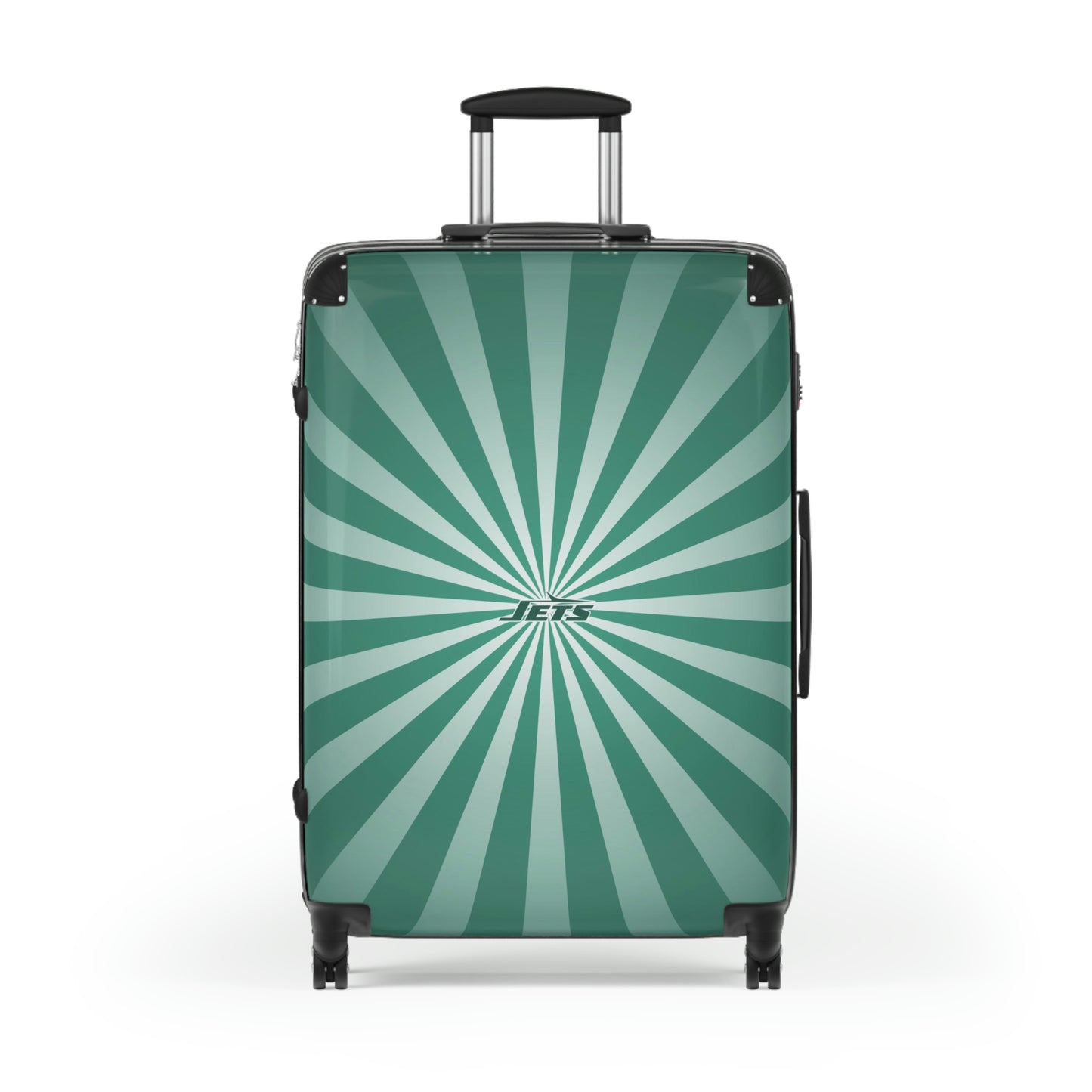 Geotrott New York Jets National Football League NFL Team Logo Cabin Suitcase Rolling Luggage Checking Bag-Bags-Geotrott