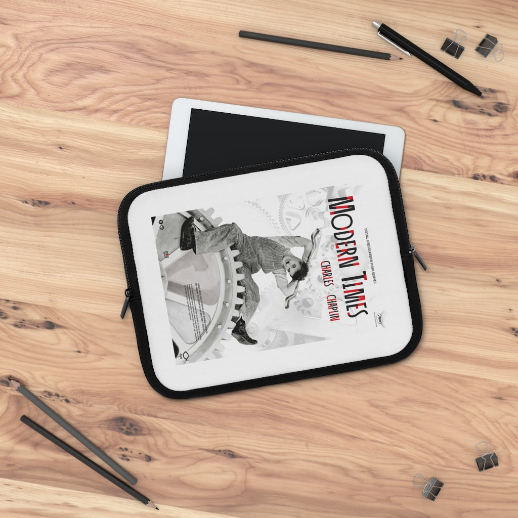 Getrott Modern Times Movie Poster Laptop Sleeve