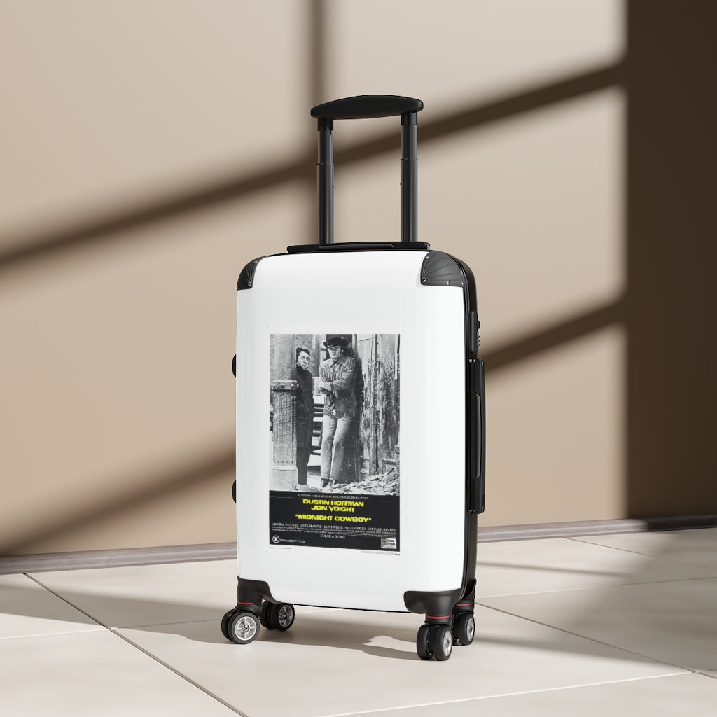 Geotrott MIdnight Cowboy Movie Poster Collection Cabin Suitcase Extended Storage Adjustable Telescopic Handle Double wheeled Polycarbonate Hard-shell Built-in Lock-Bags-Geotrott