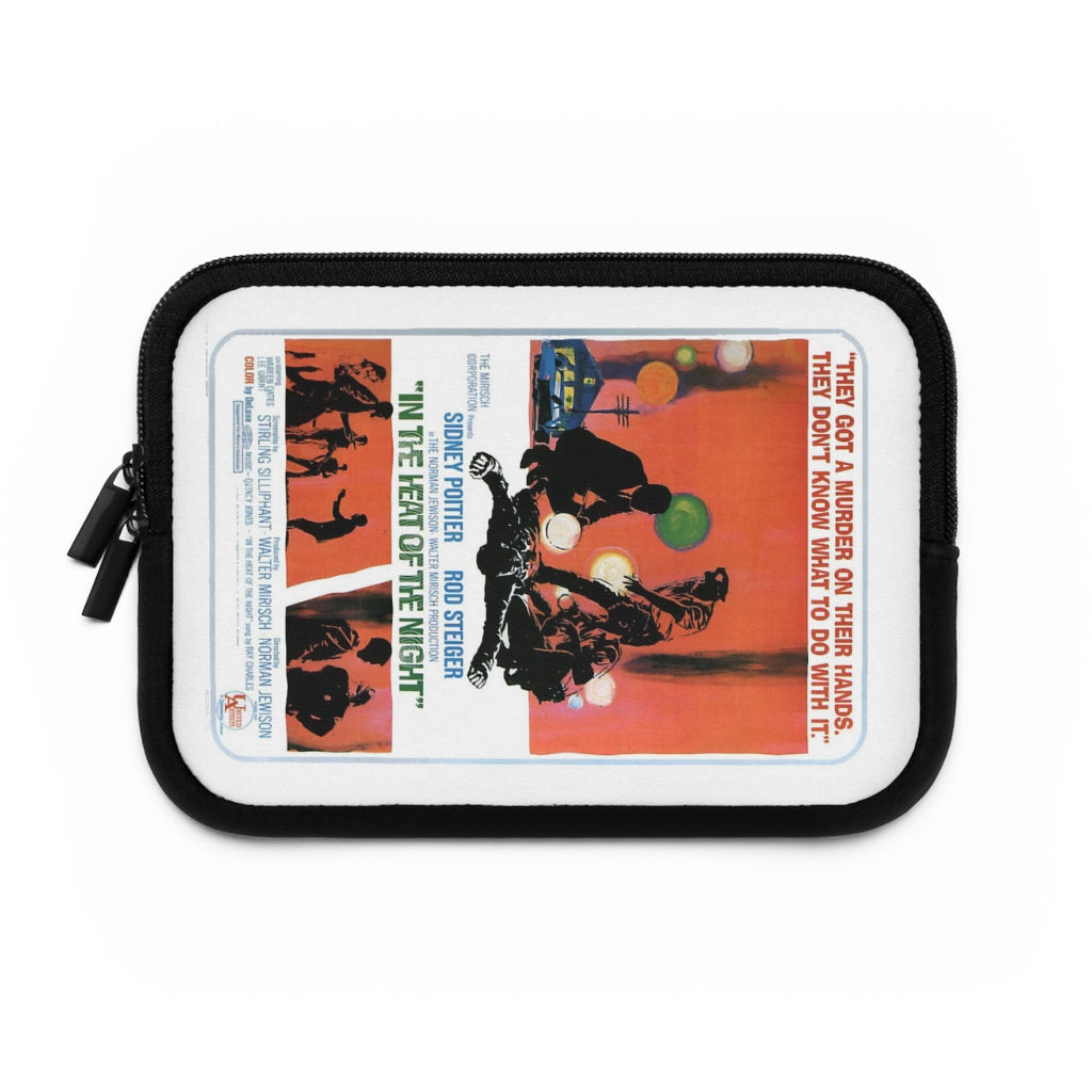 Geotrott In The Heat Of The Night Movie Poster Laptop Sleeve