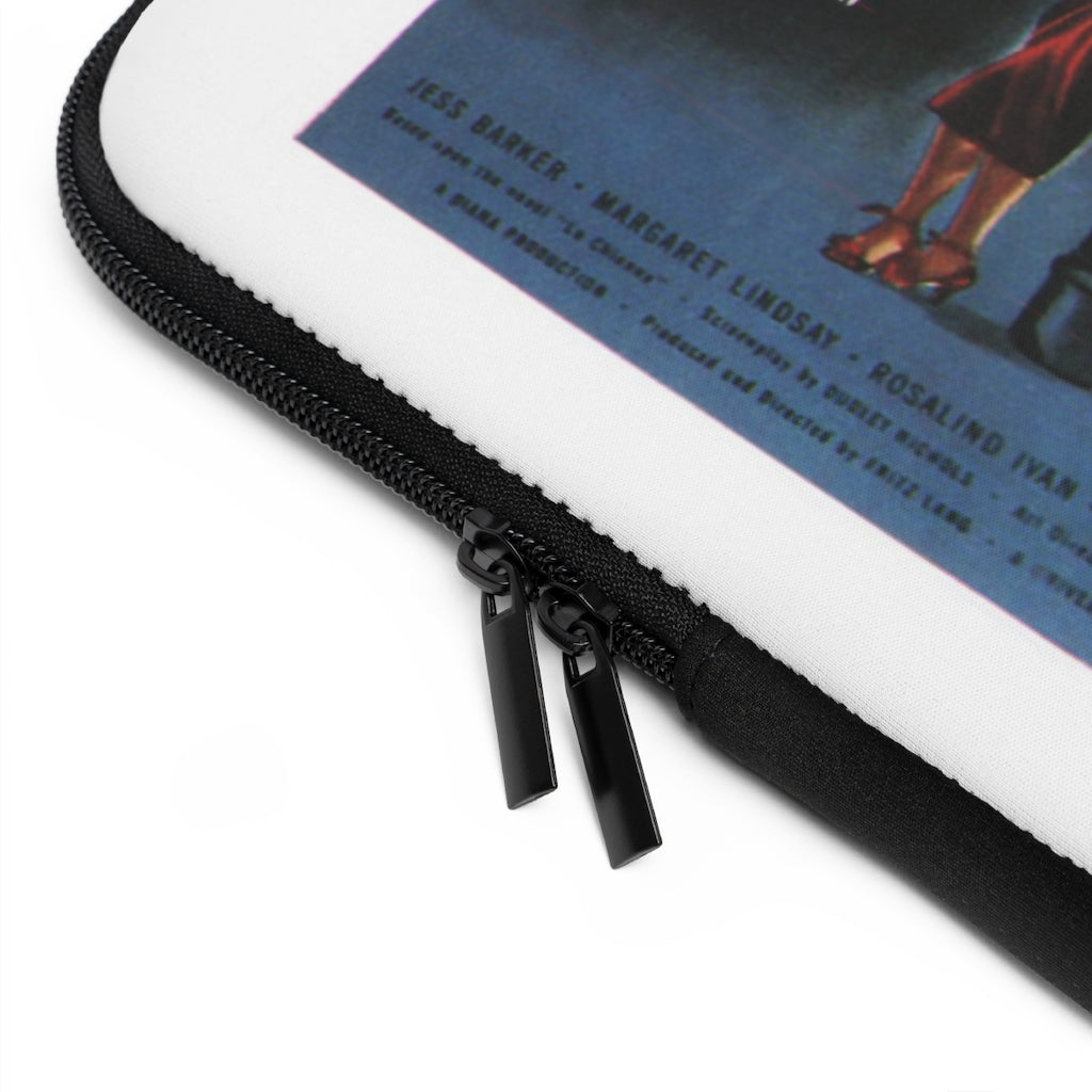 Geotrott Scarlet Street Movie Poster Laptop Sleeve