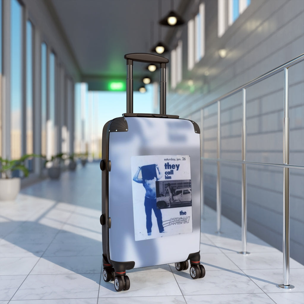 Geotrott They Call Him The Streak Party Flyer Nyc Saturday January 26Th Cabin Suitcase Extended Storage Adjustable Telescopic Handle Double Wheeled Polycarbonate Hard-Shell Built-In Lock