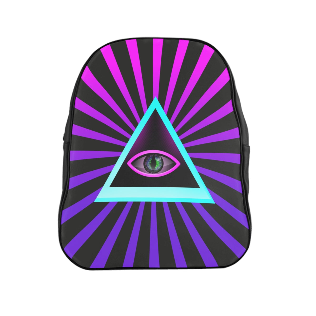 Getrott Illuminati Purple School Backpack Carry-On Travel Check Luggage 4-Wheel Spinner Suitcase Bag Multiple Colors and Sizes-Bags-Geotrott