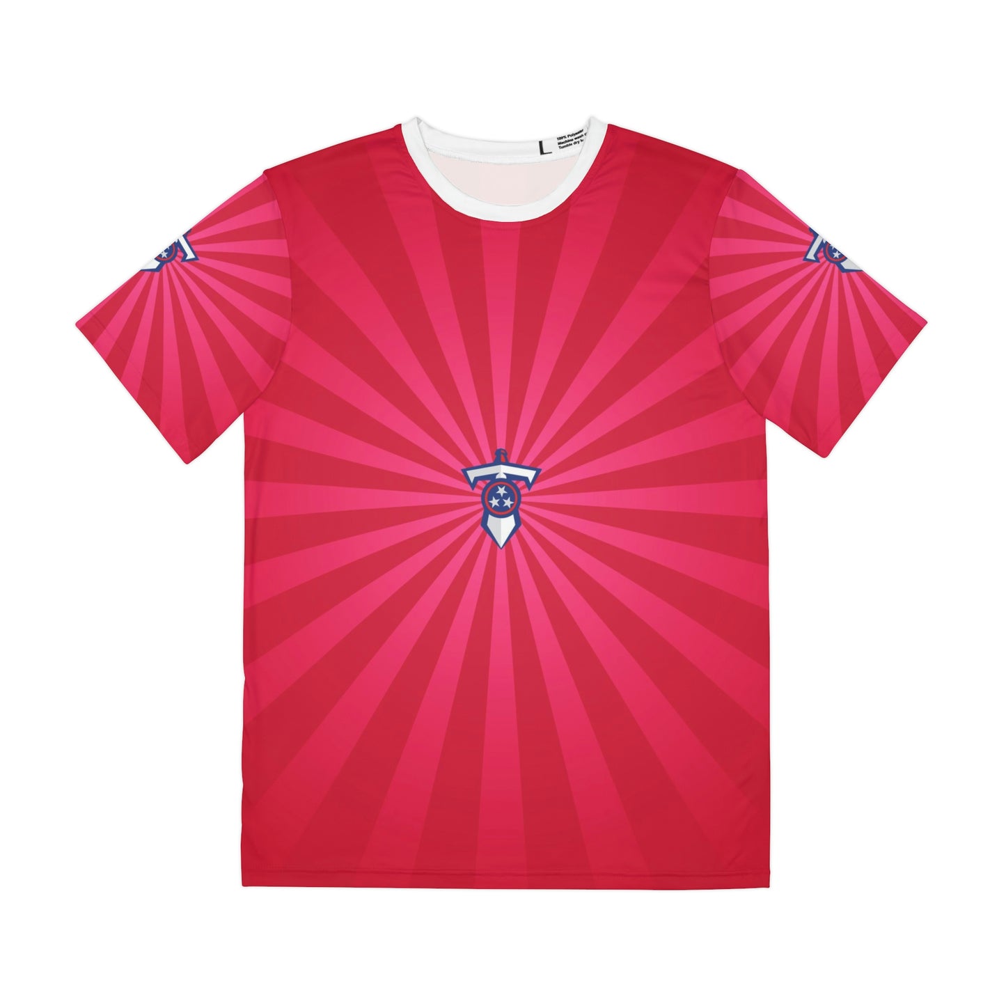 Geotrott NFL Tennessee Titans Men's Polyester All Over Print Tee T-Shirt-All Over Prints-Geotrott