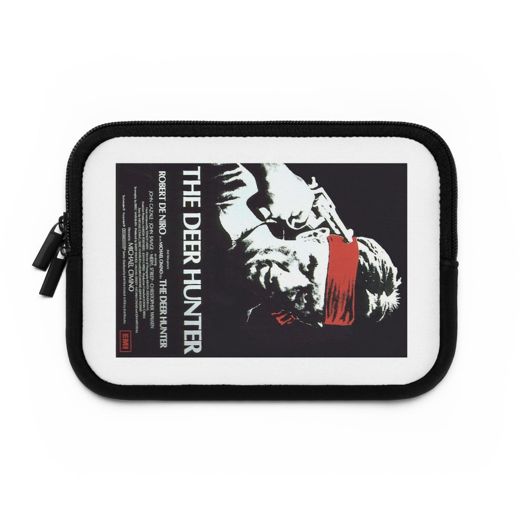 Geotrott The Deer Hunter Movie Poster Red Laptop Sleeve