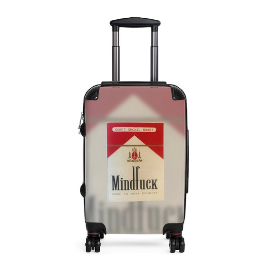 Geotrott Dont Smoke Rave Mindfuck Come To Nasa Country Nightclub Flyer Cabin Suitcase Extended Storage Adjustable Telescopic Handle Double Wheeled Polycarbonate Hard-Shell Built-In Lock