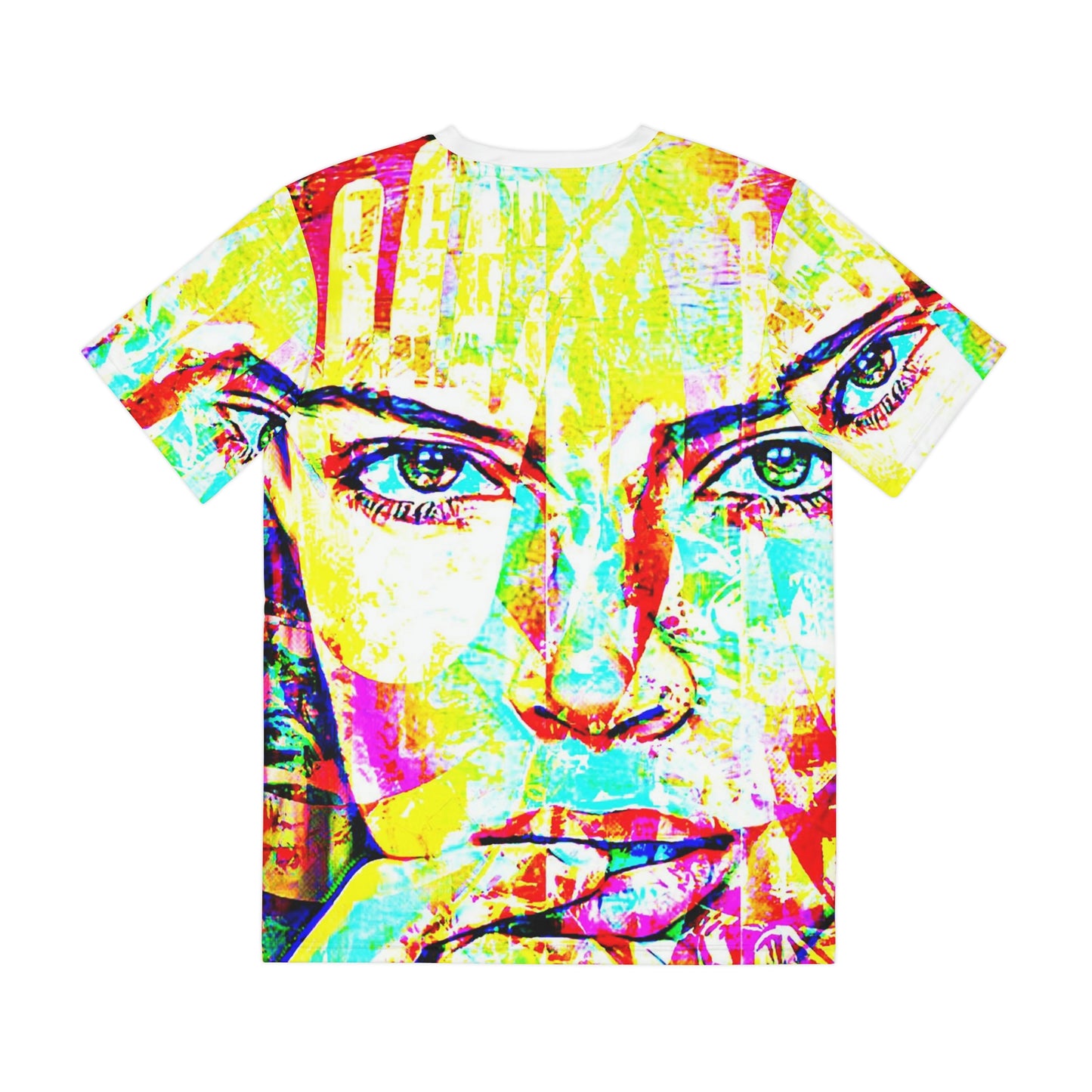 Copy Of Copy Of Copy Of Copy Of Copy Of Copy Of Copy Of Eddy Bogaert Graffiti Bieber Statue Of Liberty Art Men'S Polyester Tee (Aop)