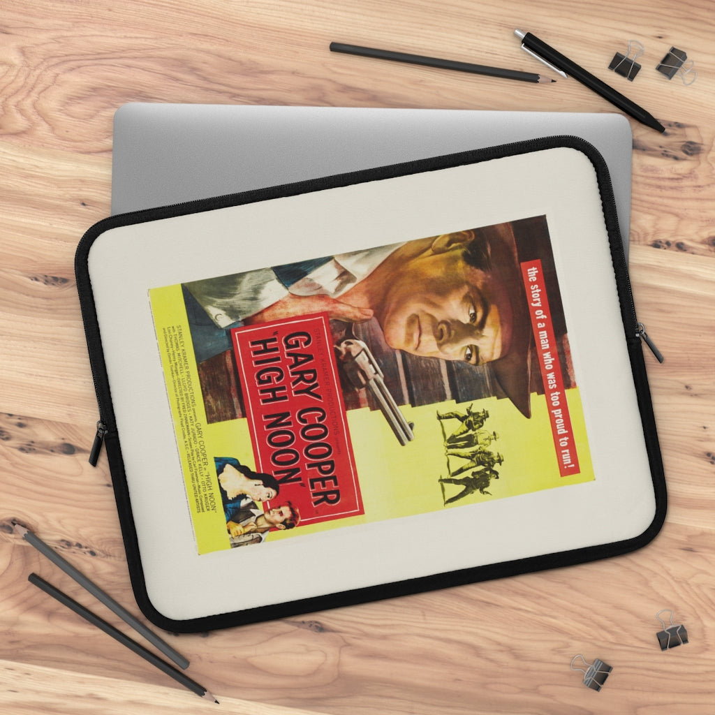 Getrott High Noon Movie Poster Laptop Sleeve