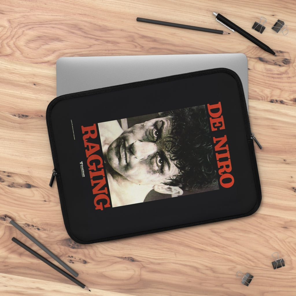 Geotrott Raging Movie Poster White Laptop Sleeve