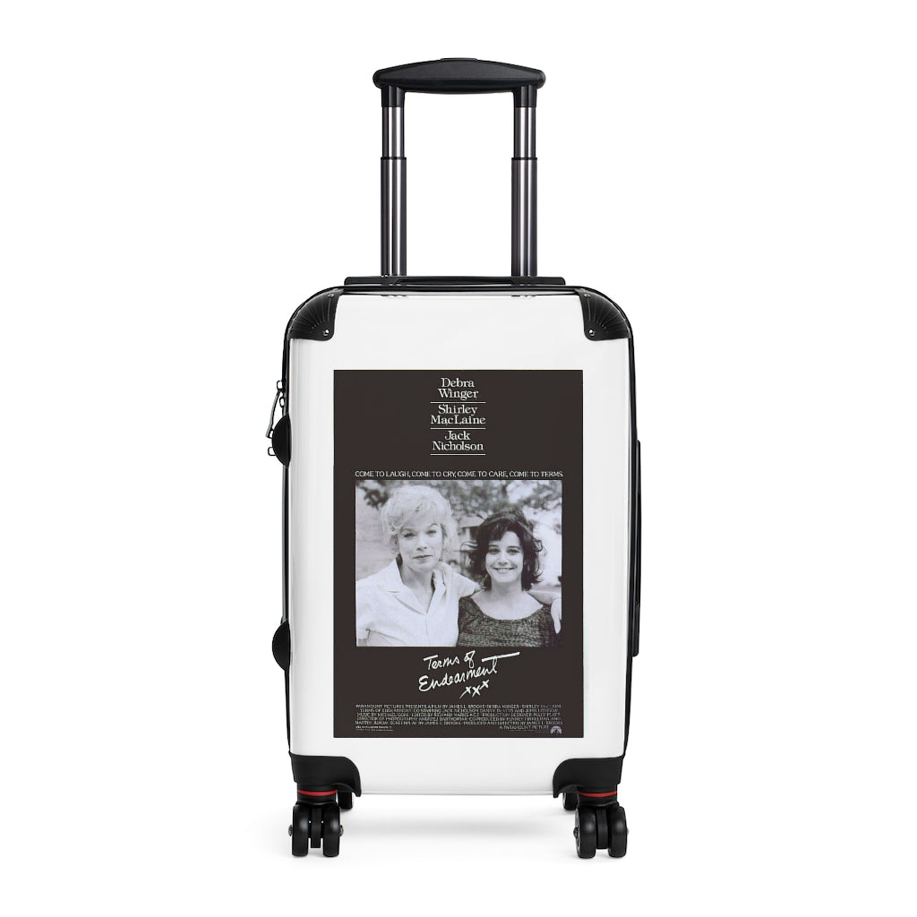 Getrott Terms od Endearment Evil Movie Poster Collection Cabin Suitcase Inner Pockets Extended Storage Adjustable Telescopic Handle Inner Pockets Double wheeled Polycarbonate Hard-shell Built-in Lock