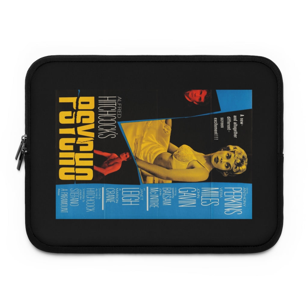 Geotrott Psycho Movie Poster Red Laptop Sleeve