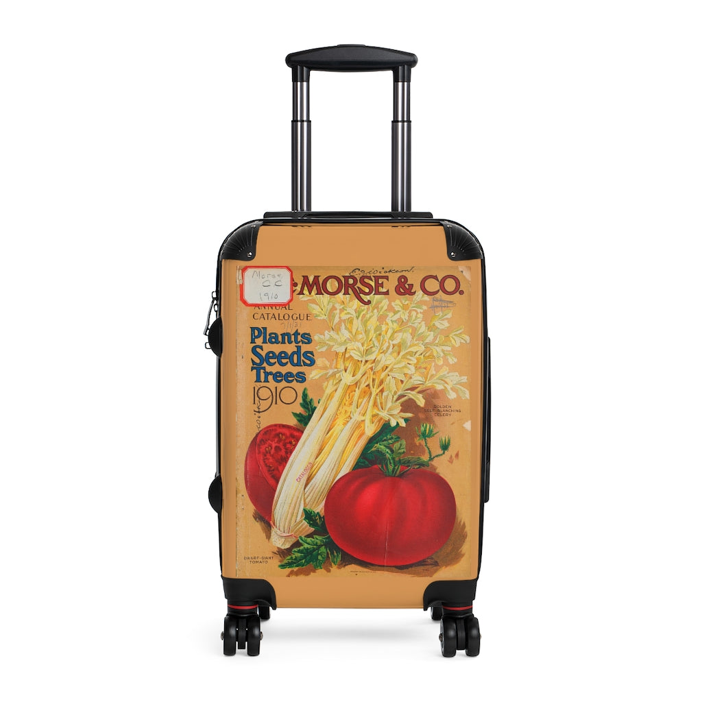 Getrott CCMorse & Co 1910 Catalogue Farm Collection Cabin Suitcase Extended Storage Adjustable Telescopic Handle Double wheeled Polycarbonate Hard-shell Built-in Lock-Bags-Geotrott