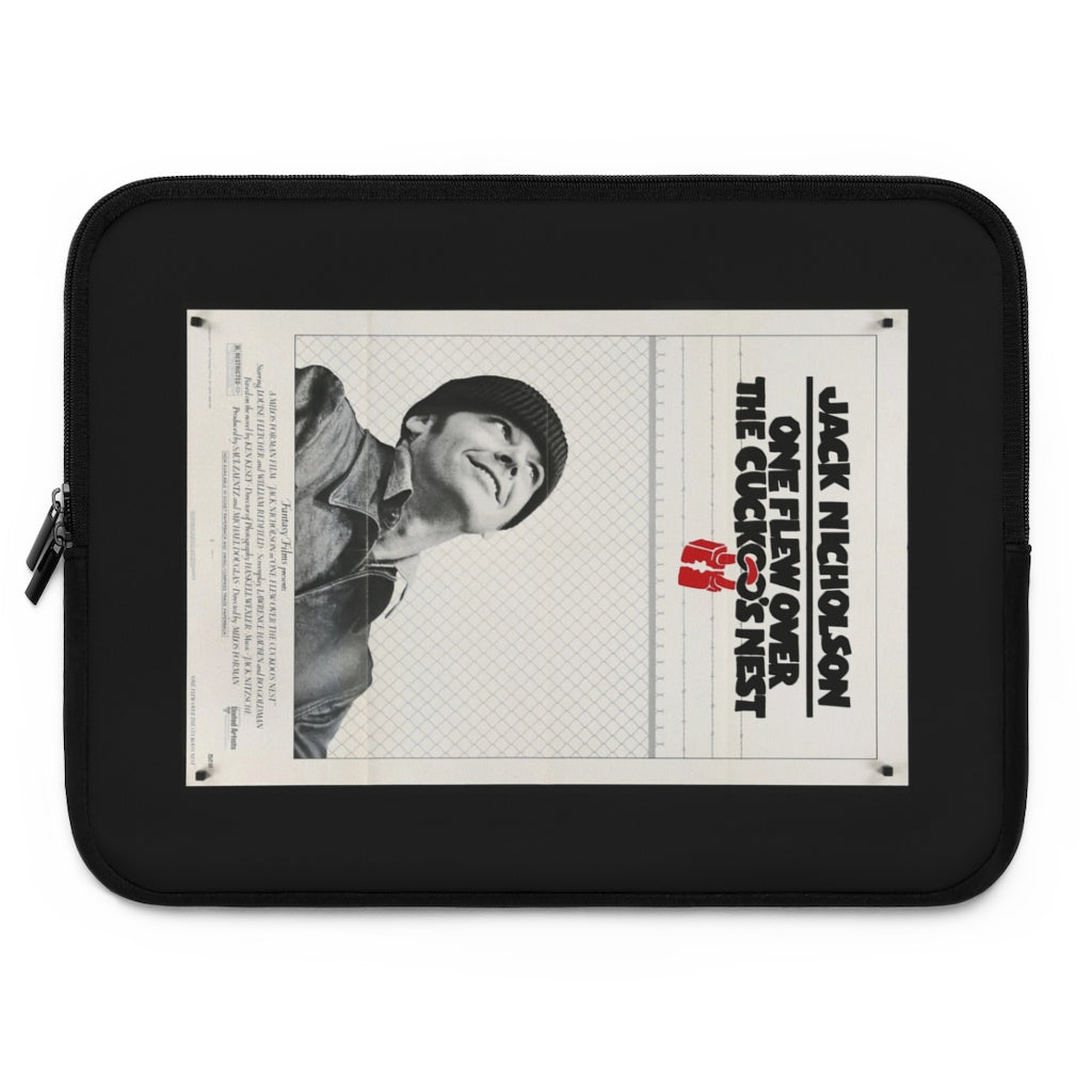 Geotrott One Flew Over The Cuckoos Nest Movie Poster Laptop Sleeve