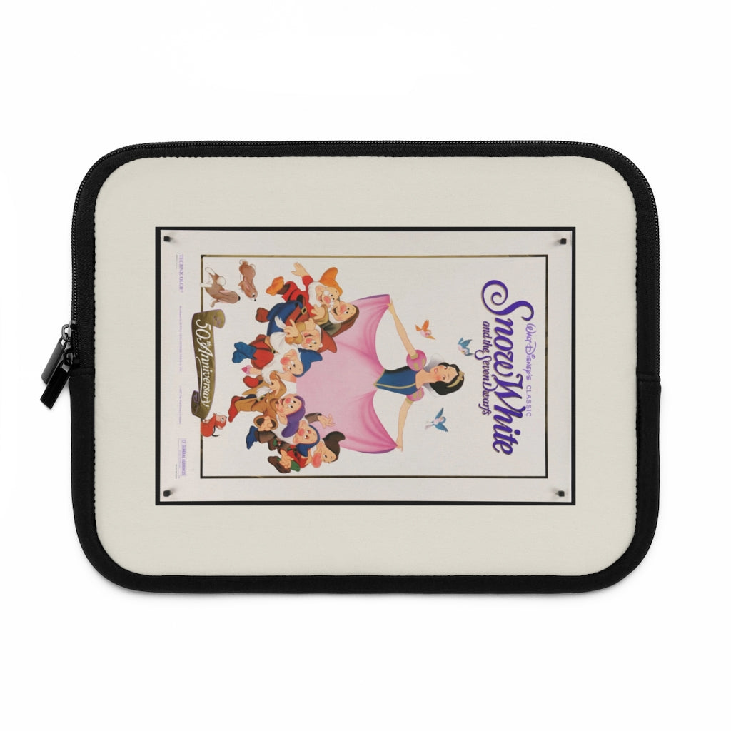 Geotrott Snow White Movie Poster Red Laptop Sleeve