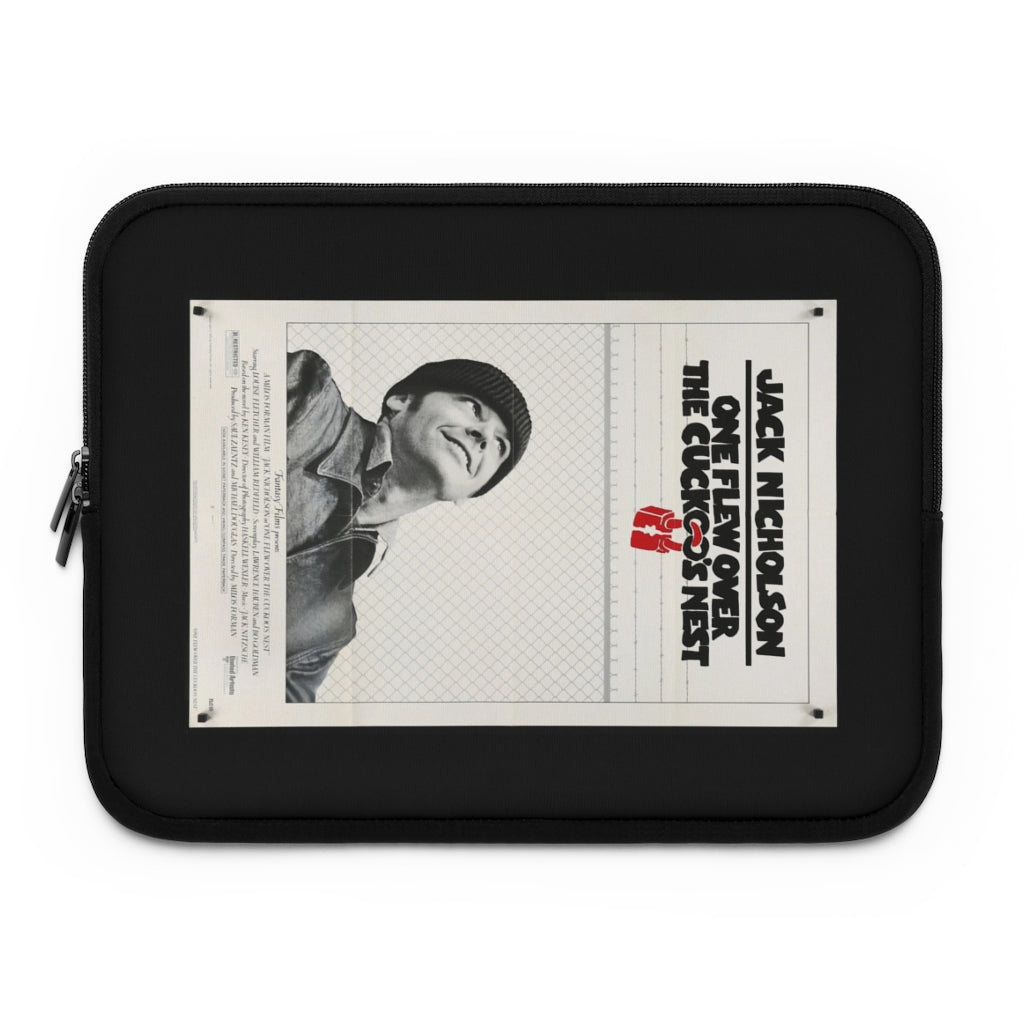 Geotrott One Flew Over The Cuckoos Nest Movie Poster Laptop Sleeve