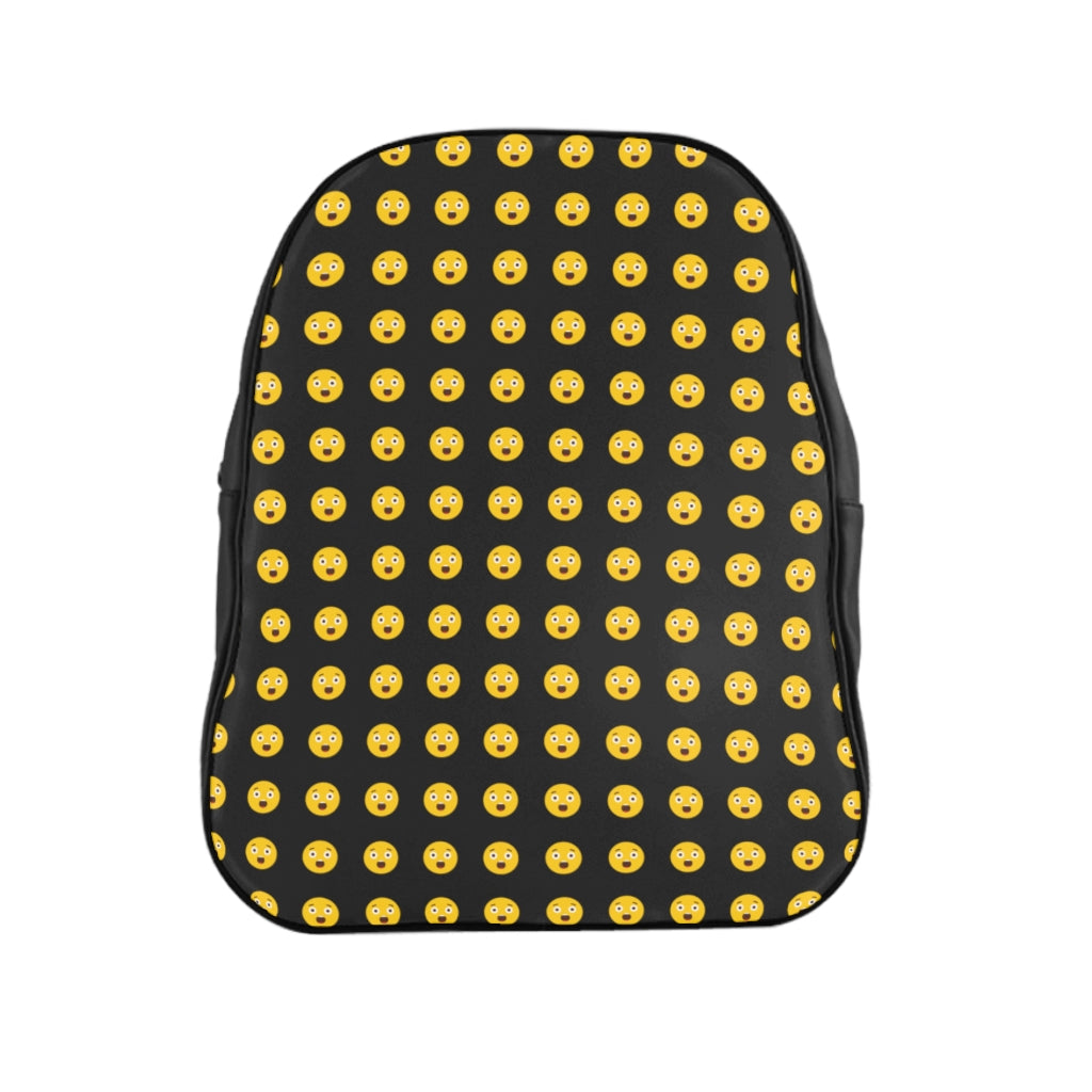 Geotrott Emojis Astonished Face Padded Backpack Carry-On Travel Check Luggage 4-Wheel Spinner Suitcase Bag Multiple Colors And Sizes