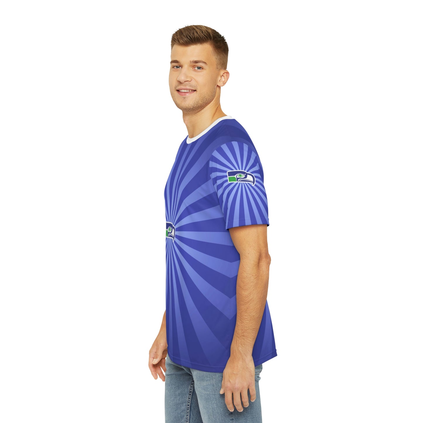 Geotrott NFL NO NAME2 Men's Polyester All Over Print Tee T-Shirt-All Over Prints-Geotrott