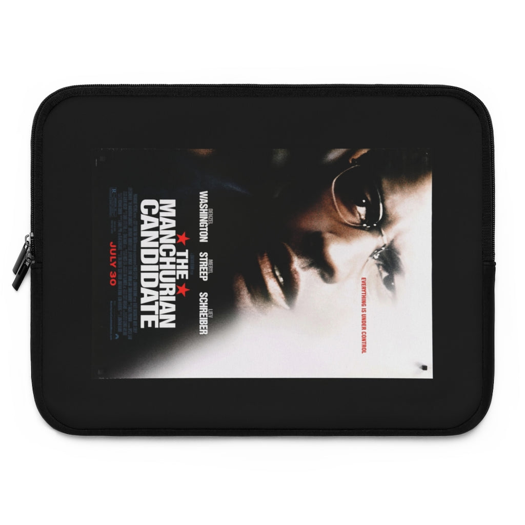 Geotrott The Manchurian Candidate Movie Poster Laptop Sleeve
