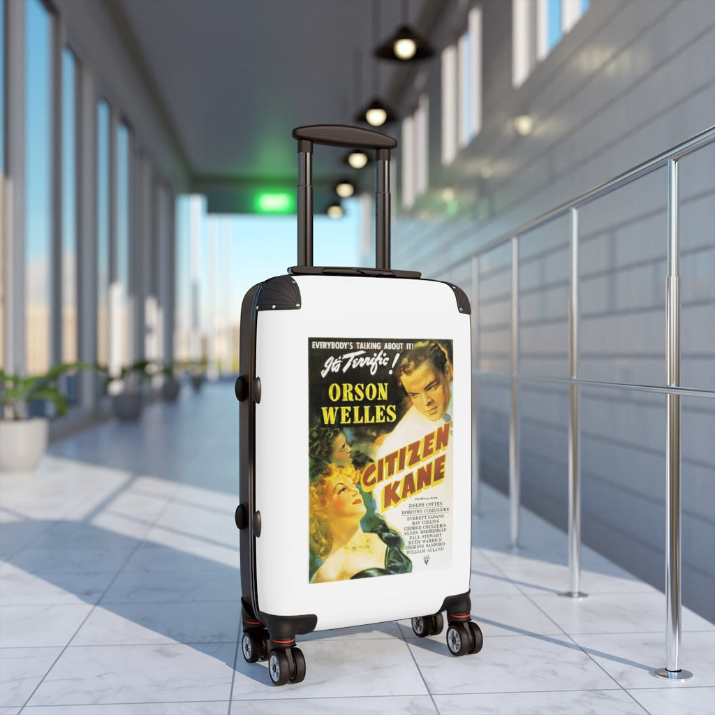 Geotrott Citizen Kane Movie Poster Collection Cabin Suitcase Extended Storage Adjustable Telescopic Handle Double wheeled Polycarbonate Hard-shell Built-in Lock-Bags-Geotrott
