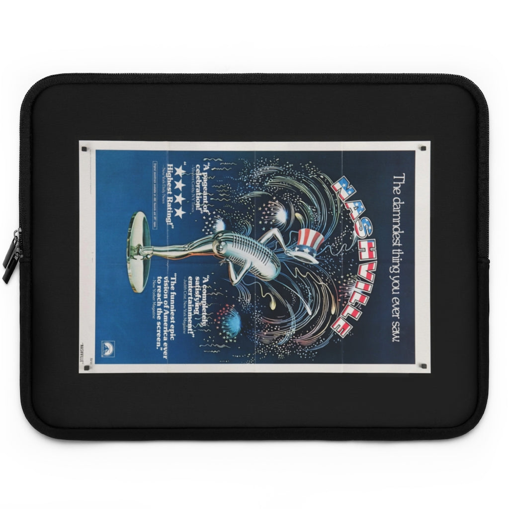 Geotrott Nashville Movie Poster Laptop Sleeve
