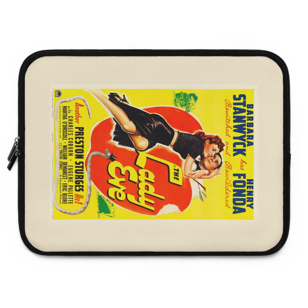 Geotrott Lady Eve Movie Poster Laptop Sleeve